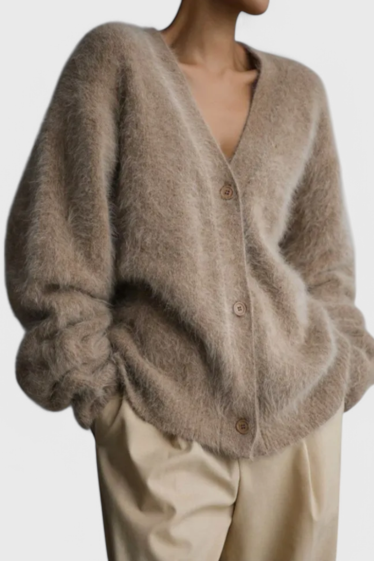 Damen-Strickjacke Daniela aus Kaschmir-Mix – Ansicht 11