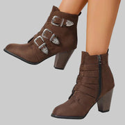 Savanna – Stiefeletten für Damen mit drei Riemen – Ansicht 3