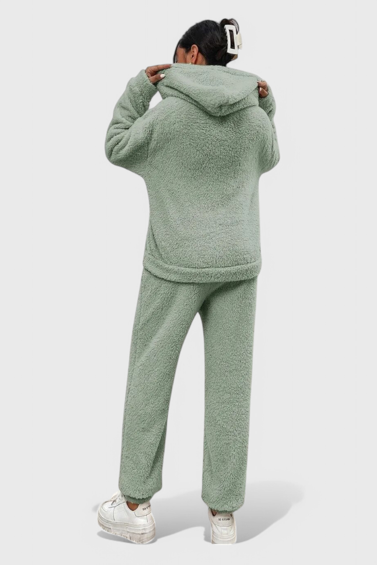 Billie Wunderbar weiches Teddy-Lounge-Set