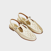Palermo – Leder-Slingback-Sandalen für Damen – Ansicht 6