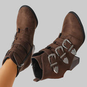 Savanna – Stiefeletten für Damen mit drei Riemen – Ansicht 4
