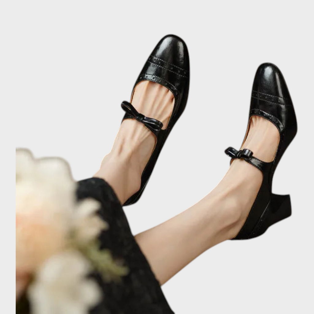 Carmella | Mary Jane Schuhe mit Blockabsatz