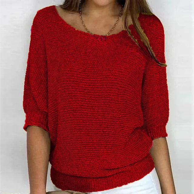 Eunice – Bequeme Strickbluse für Damen – Ansicht 2
