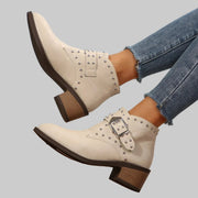 Savannah – Stiefeletten für Damen mit Nieten – Ansicht 4