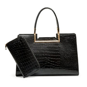 Beth – Ledertaschen- und Portemonnaie-Set für Damen – Ansicht 7