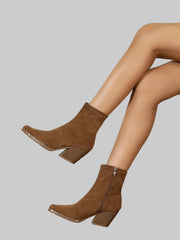 Portia – Stiefeletten für Damen mit klobigem Absatz – Ansicht 6