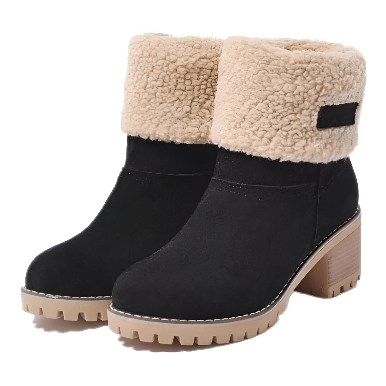 Wadenhohe Damen-Wollstiefel Era – Ansicht 2