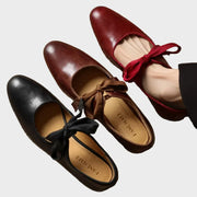 Damen-Ballerinas Bellaria mit Schleife – Ansicht 4