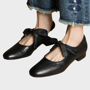 Damen-Ballerinas Bellaria mit Schleife – Ansicht 3