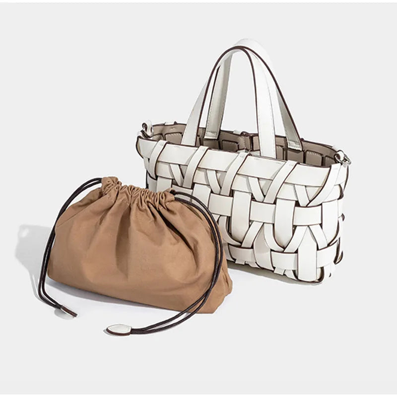 Annita – Handgefertigte gewebte Tasche für Damen – Ansicht 6
