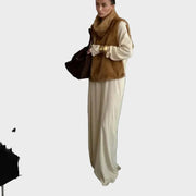 Micah – Pelzweste für Damen aus Kunstfell – Ansicht 7