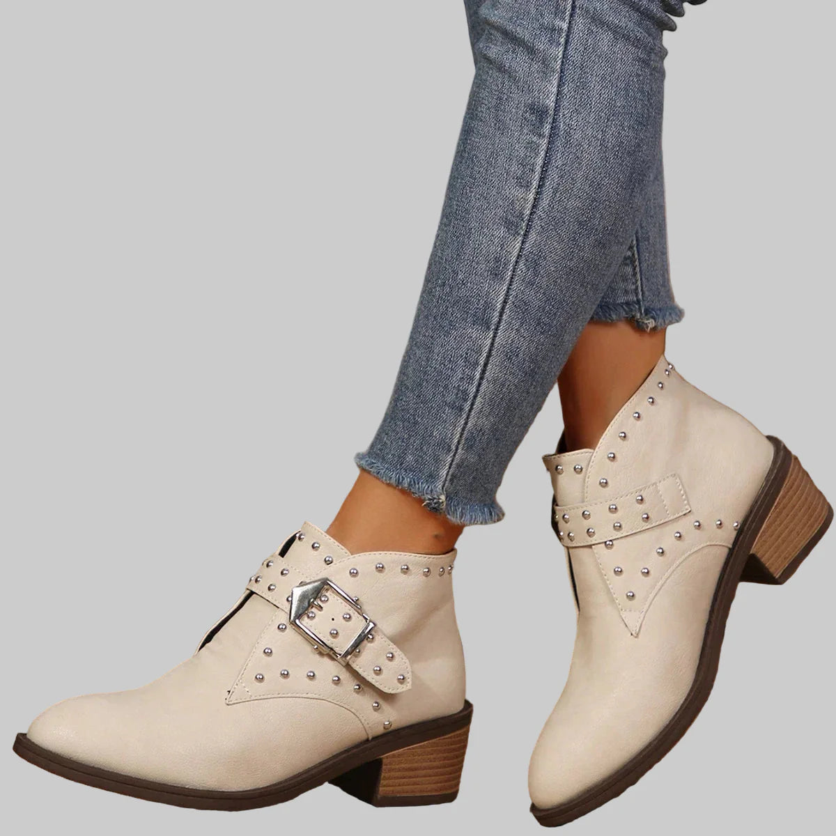 Savannah – Stiefeletten für Damen mit Nieten