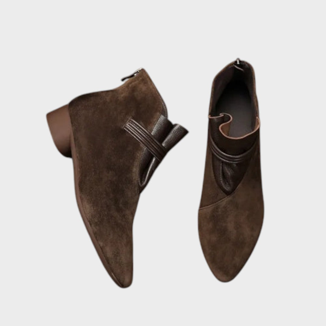 Vivienne – Wildleder-Stiefeletten für Damen – Ansicht 8