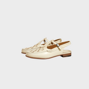 Palermo – Leder-Slingback-Sandalen für Damen – Ansicht 7