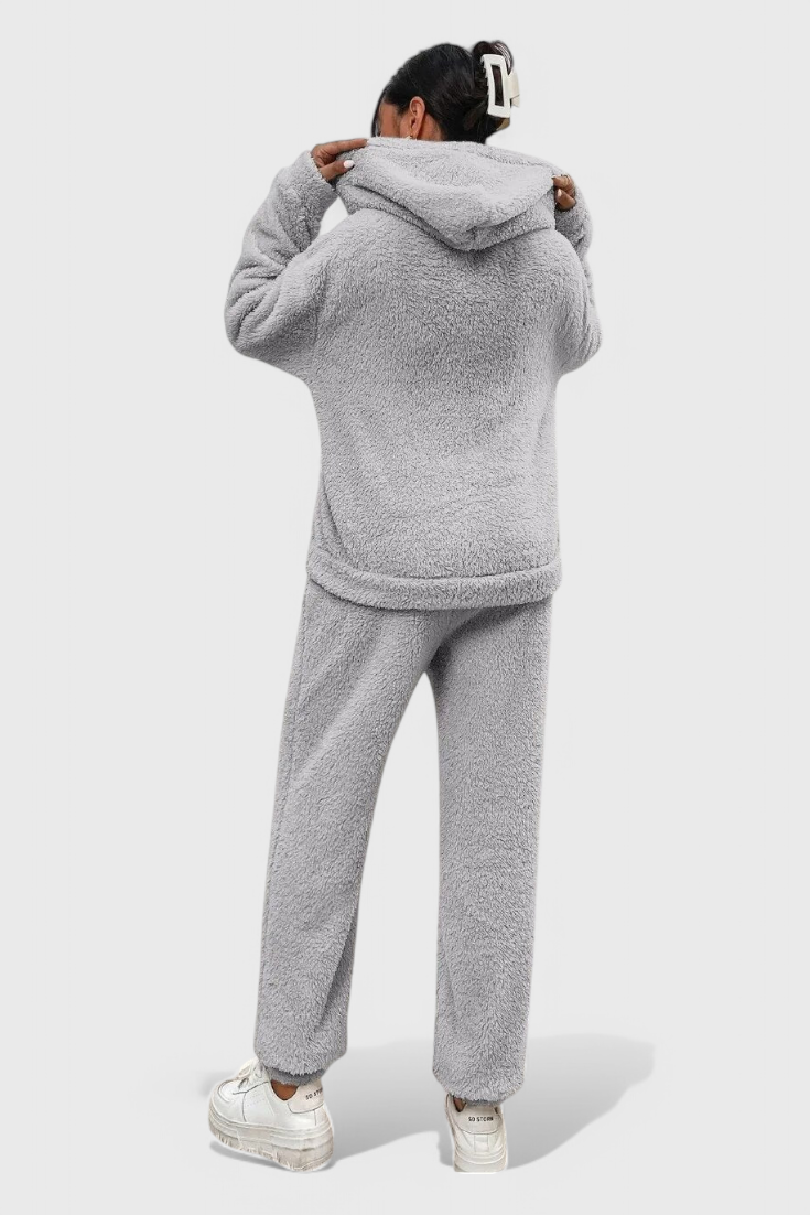 Billie Wunderbar weiches Teddy-Lounge-Set