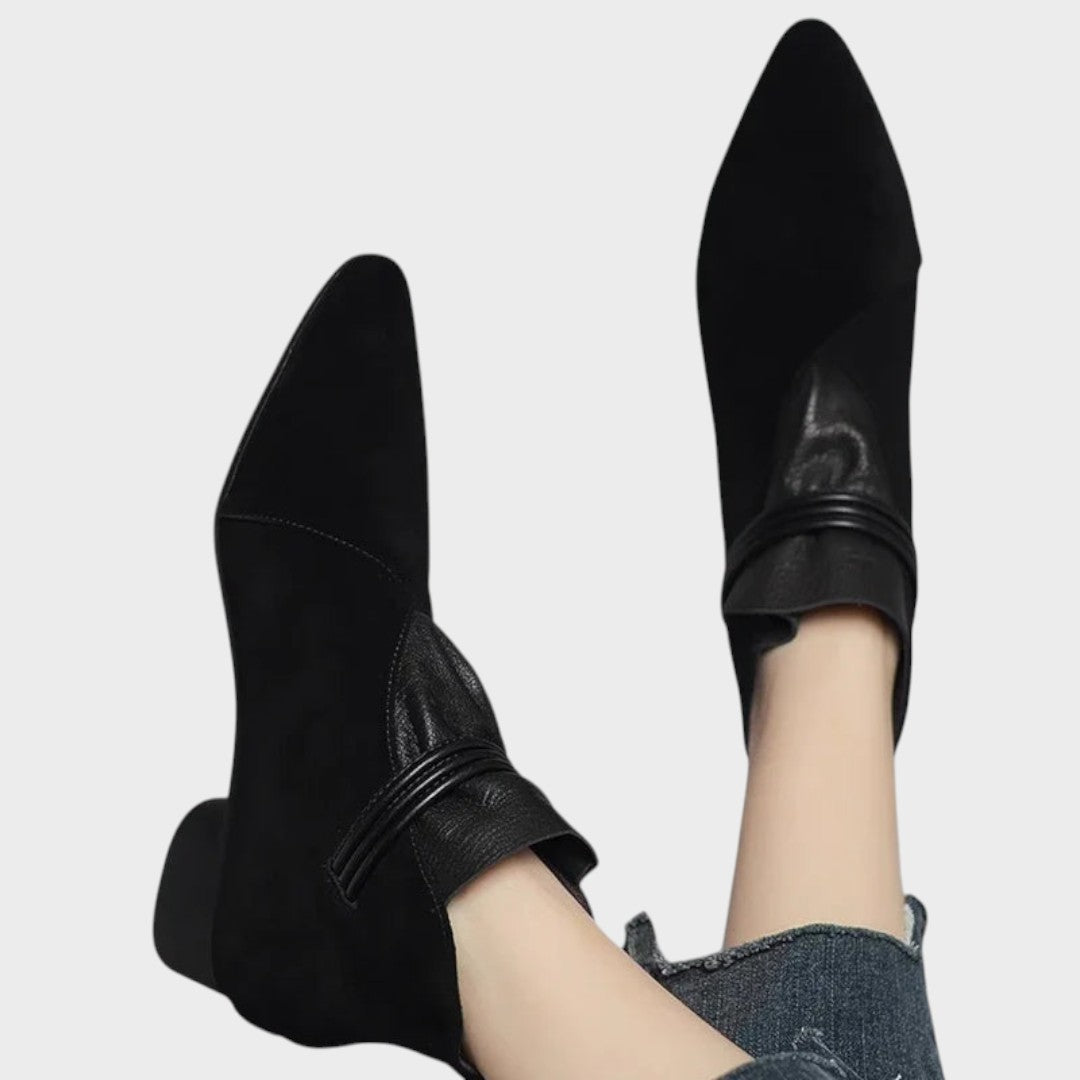 Vivienne – Wildleder-Stiefeletten für Damen – Ansicht 4