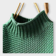 Strickpullover für Damen mit hohem Kragen – Ansicht 4