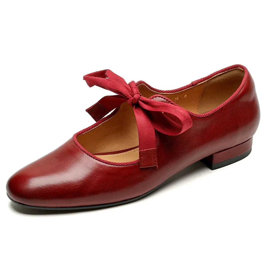 Damen-Ballerinas Bellaria mit Schleife – Ansicht 5