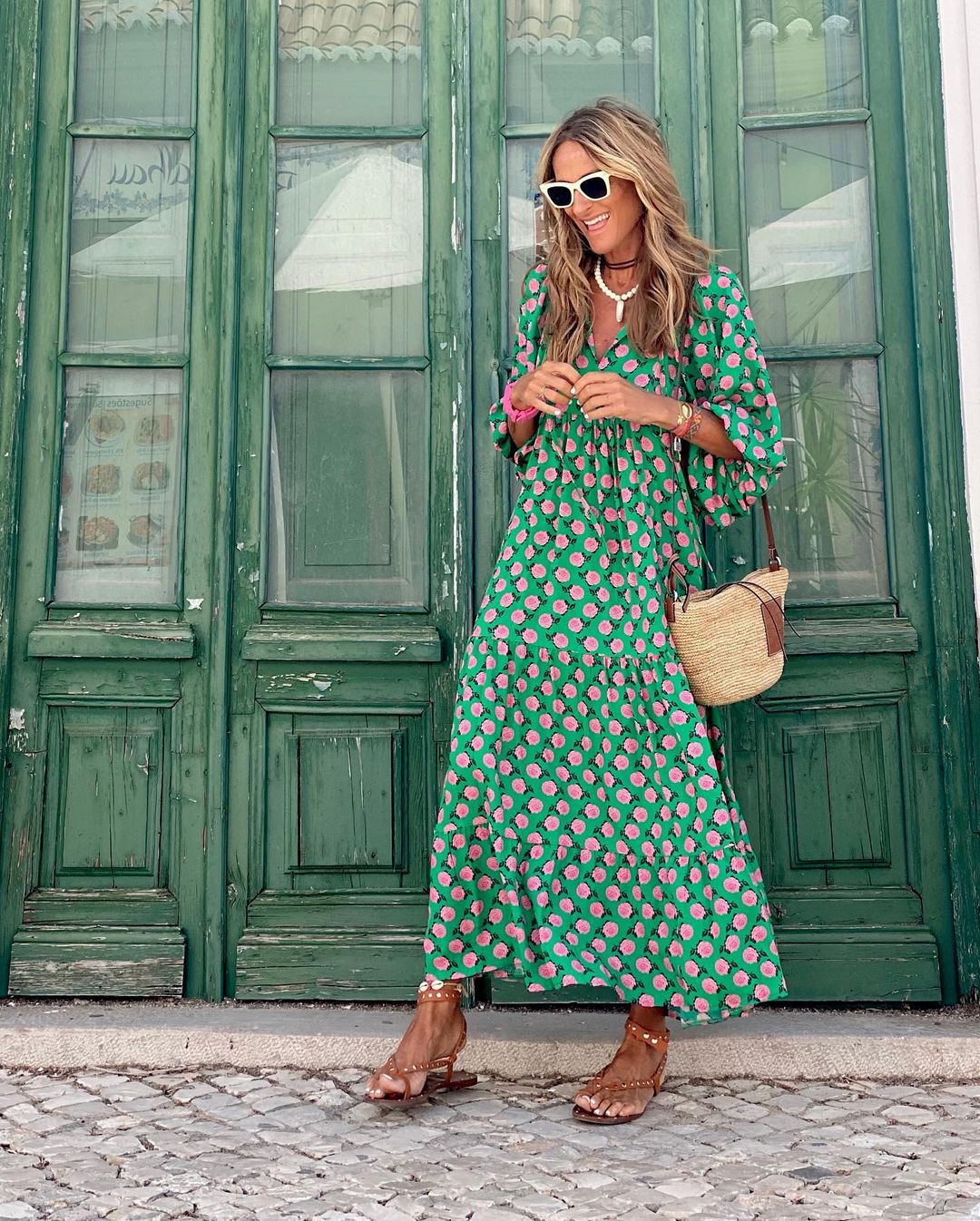 Marlies | Boho-Maxikleid für Damen
