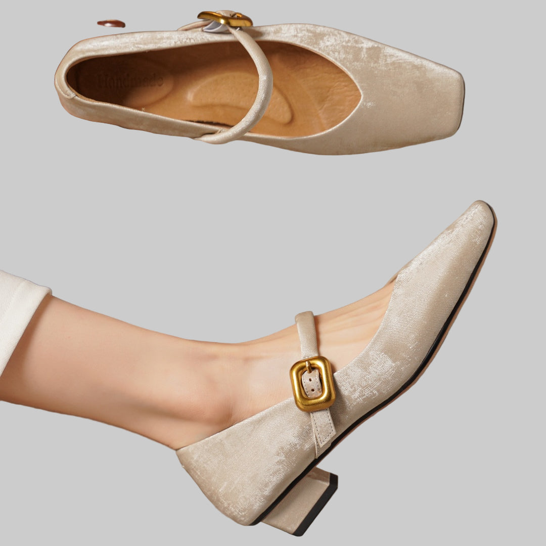 Dahlia – Samt-Pumps für Damen – Ansicht 8