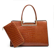 Beth – Ledertaschen- und Portemonnaie-Set für Damen – Ansicht 9