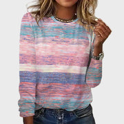 Stricktop für Damen mit langen Ärmeln