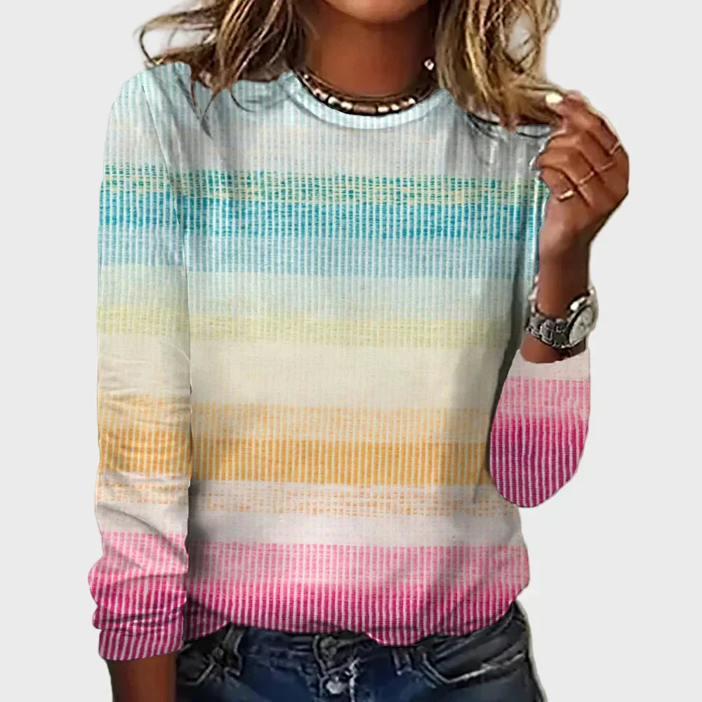 Stricktop für Damen mit langen Ärmeln – Ansicht 5