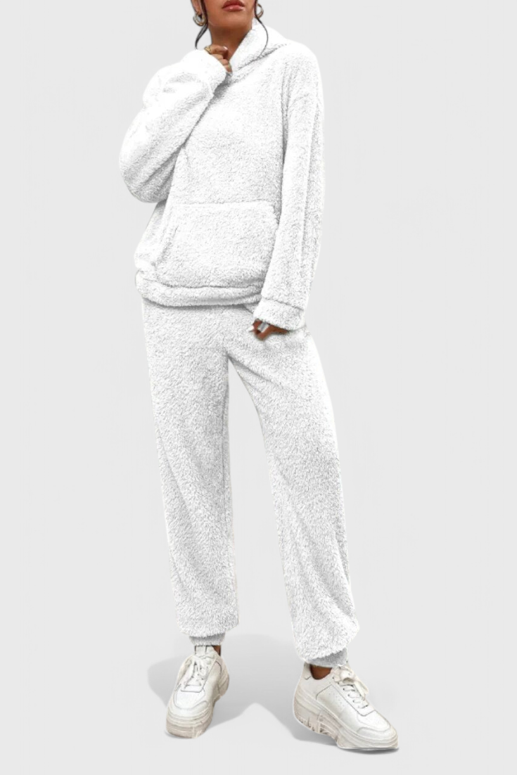 Billie Wunderbar weiches Teddy-Lounge-Set