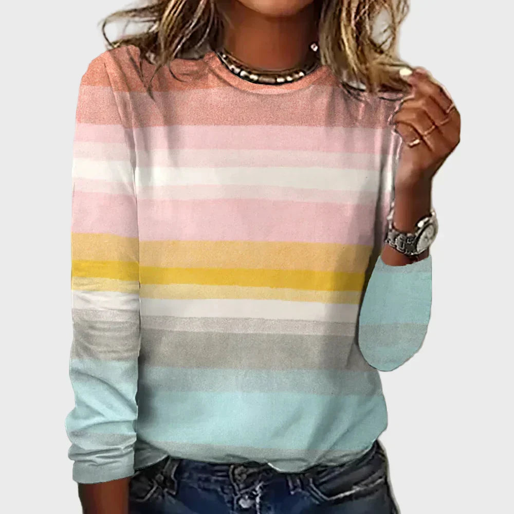 Stricktop für Damen mit langen Ärmeln – Ansicht 4