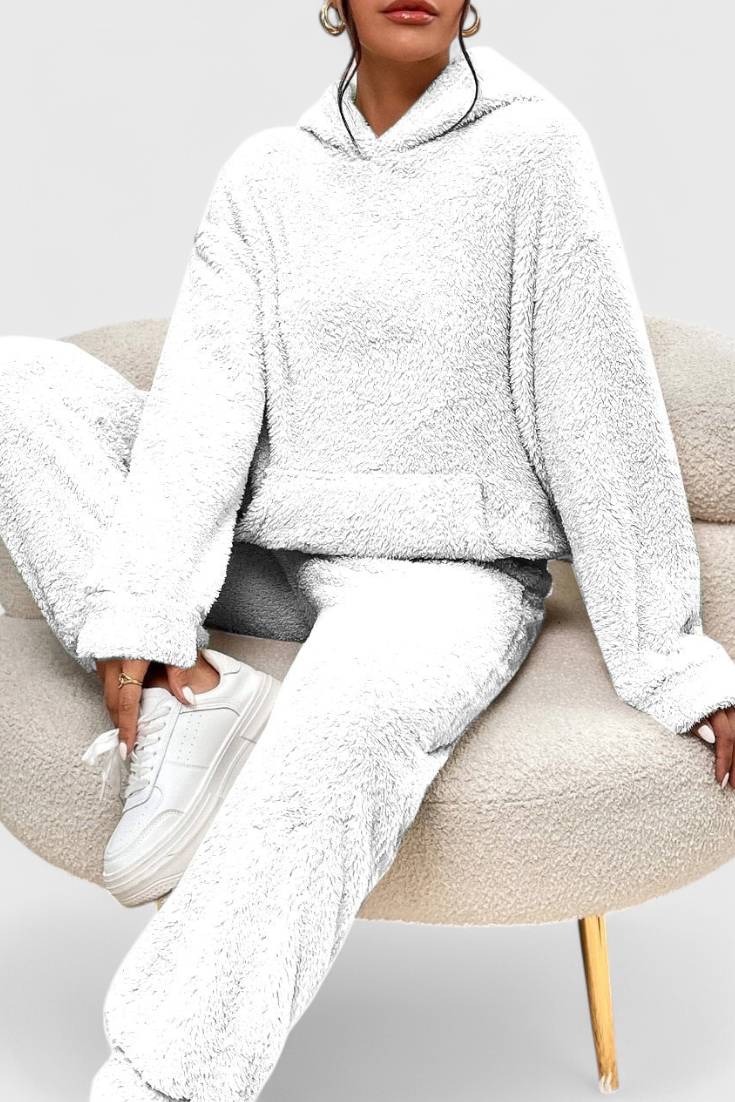 Billie Wunderbar weiches Teddy-Lounge-Set