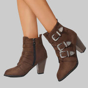 Savanna – Stiefeletten für Damen mit drei Riemen – Ansicht 2
