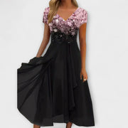 Lara – Chiffon-Partykleid für Damen – Ansicht 2