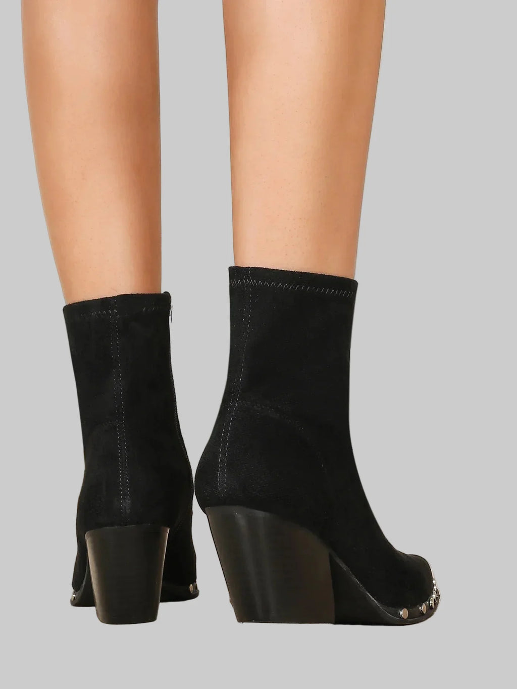 Portia Stiefel mit klobigem Absatz
