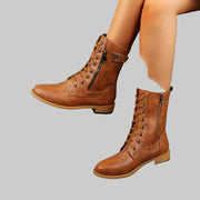 Ellery – Schnürstiefeletten für Damen im Combat-Stil – Ansicht 4