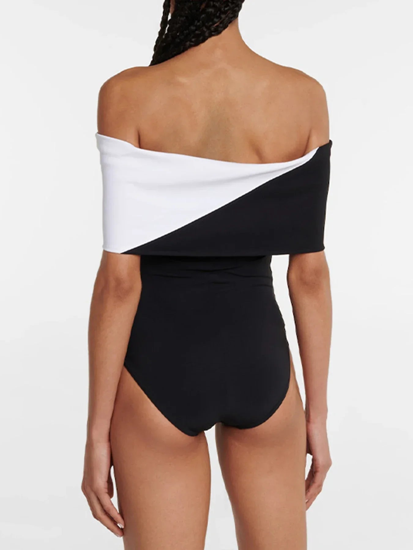Cannes – One-Shoulder-Monokini für Damen – Ansicht 3