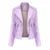Claire – Moderne elegante Lederjacke für Damen – Ansicht 9