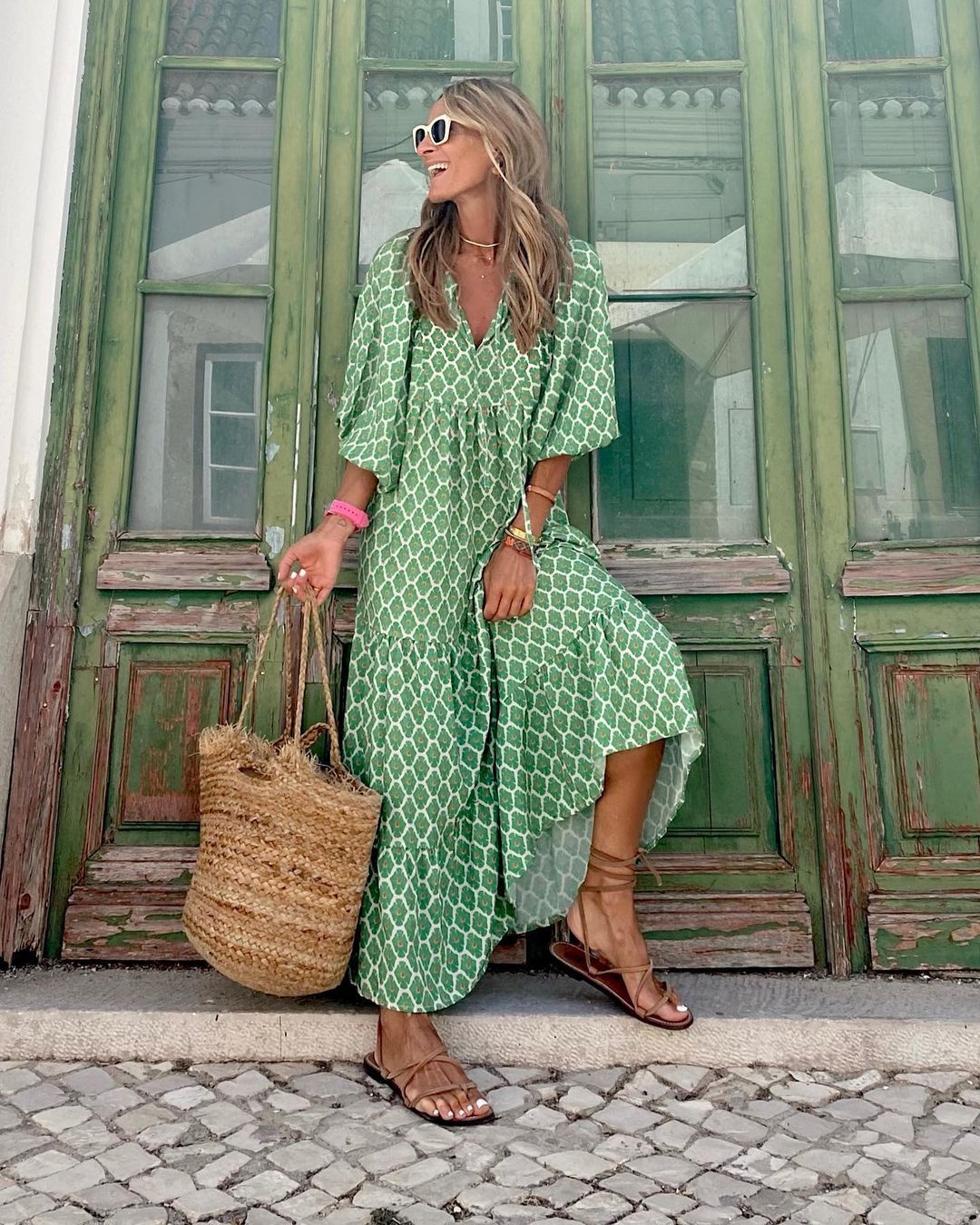 Marlies | Boho-Maxikleid für Damen