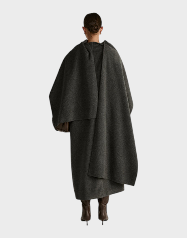 Herlene – Graue Damenjacke mit strukturierter Silhouette – Ansicht 5