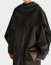 Herlene – Graue Damenjacke mit strukturierter Silhouette – Ansicht 3