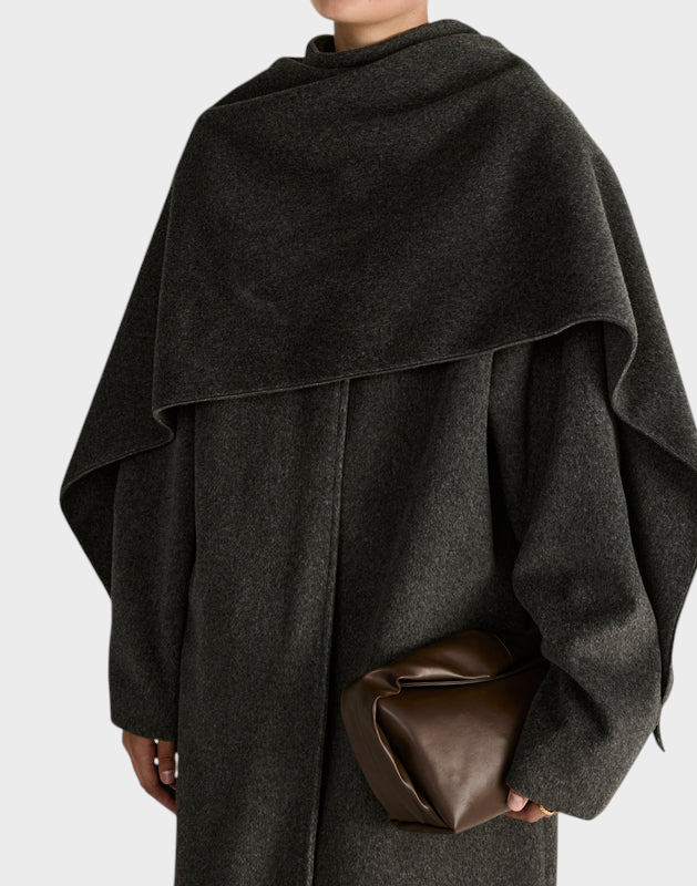 Herlene – Graue Damenjacke mit strukturierter Silhouette – Ansicht 3