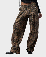 Damenjeans mit Leopardenmuster – Ansicht 4