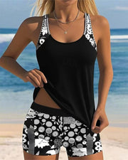 Damen-Bikini-Set mit Print – Ansicht 2