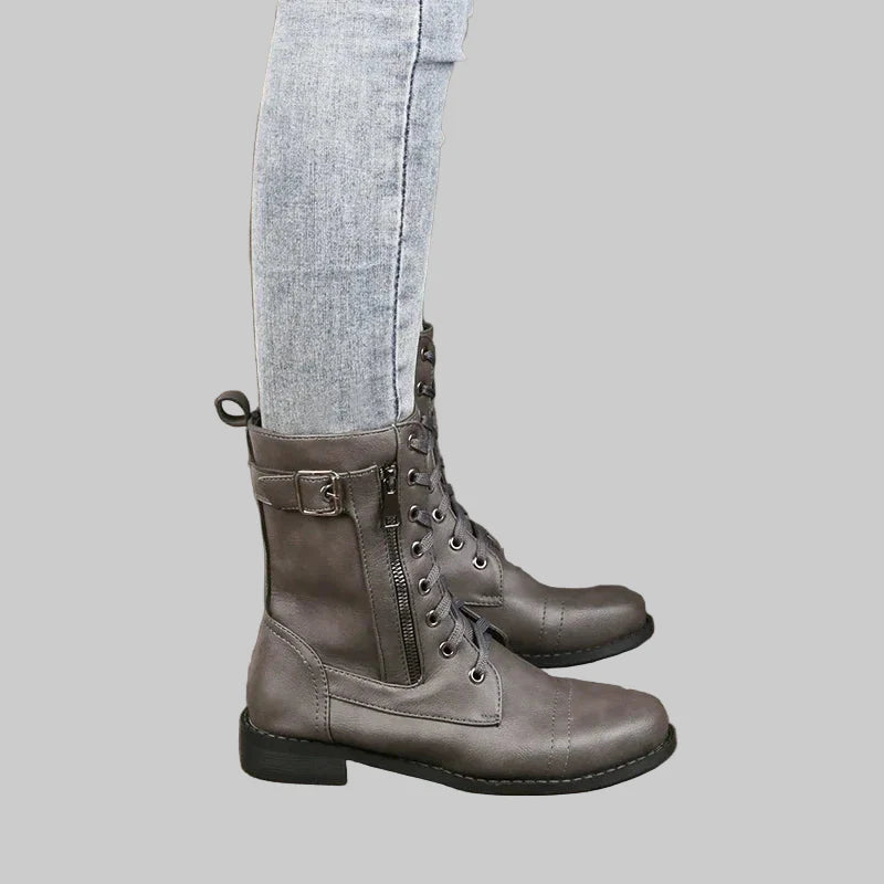 Ellery – Schnürstiefeletten für Damen im Combat-Stil – Ansicht 5