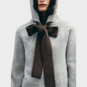 Aubryn – Damen-Hoodie mit Knoten vorne – Ansicht 2