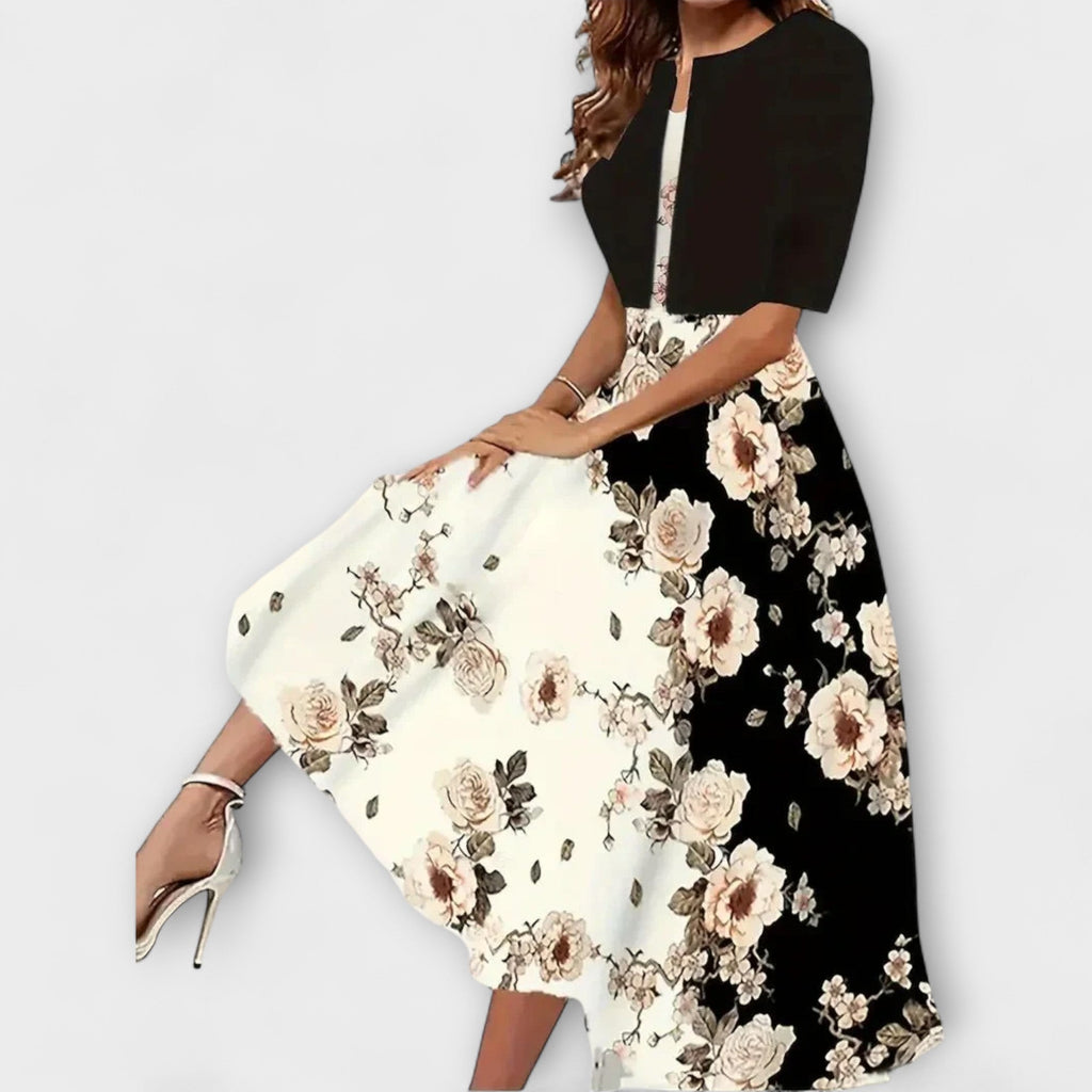 Damen-Midikleid mit Blazer