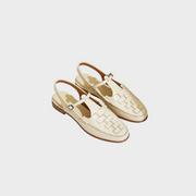Palermo – Leder-Slingback-Sandalen für Damen