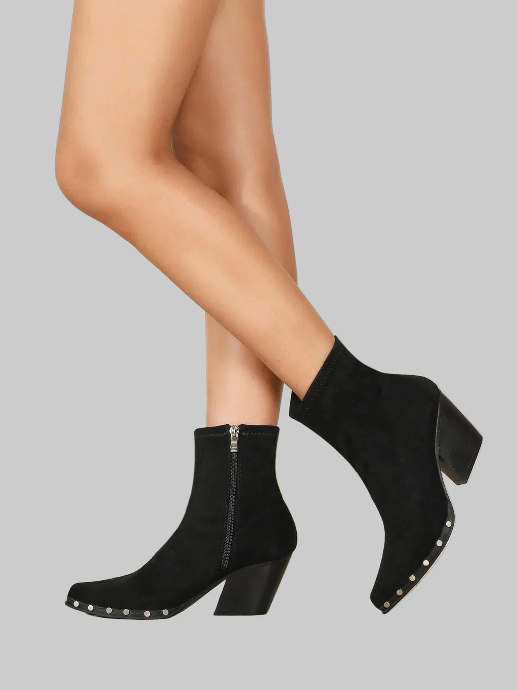 Portia Stiefel mit klobigem Absatz