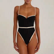 Riviera – Damen-Monokini mit hohem Bund – Ansicht 3