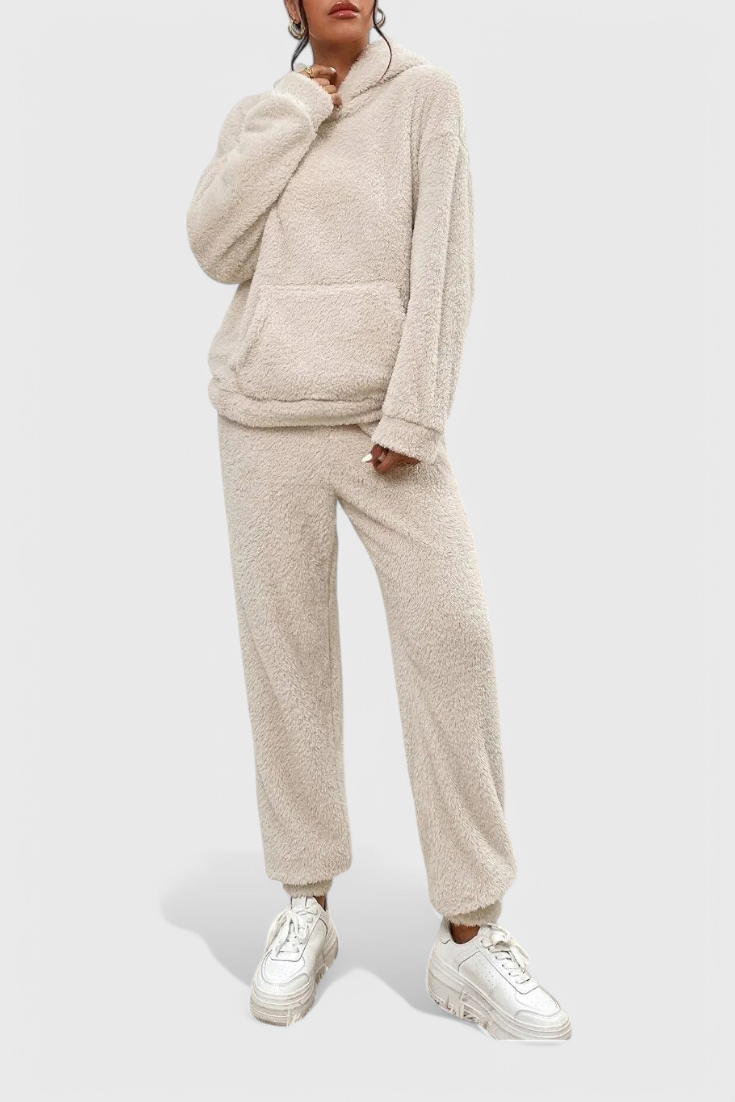 Billie Wunderbar weiches Teddy-Lounge-Set