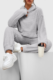 Billie – Weiches Teddy-Lounge-Set für Damen mit Oversize-Sweatshirt und Hose – Ansicht 2